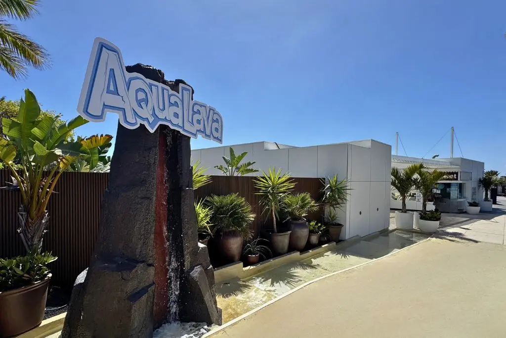 Entrada de Aqualava Waterpark