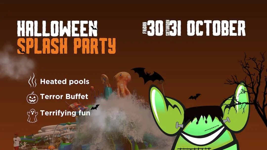 Aqualava Halloween promotion