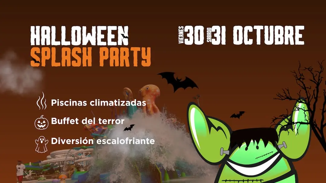 Promoción de Halloween de Aqualava